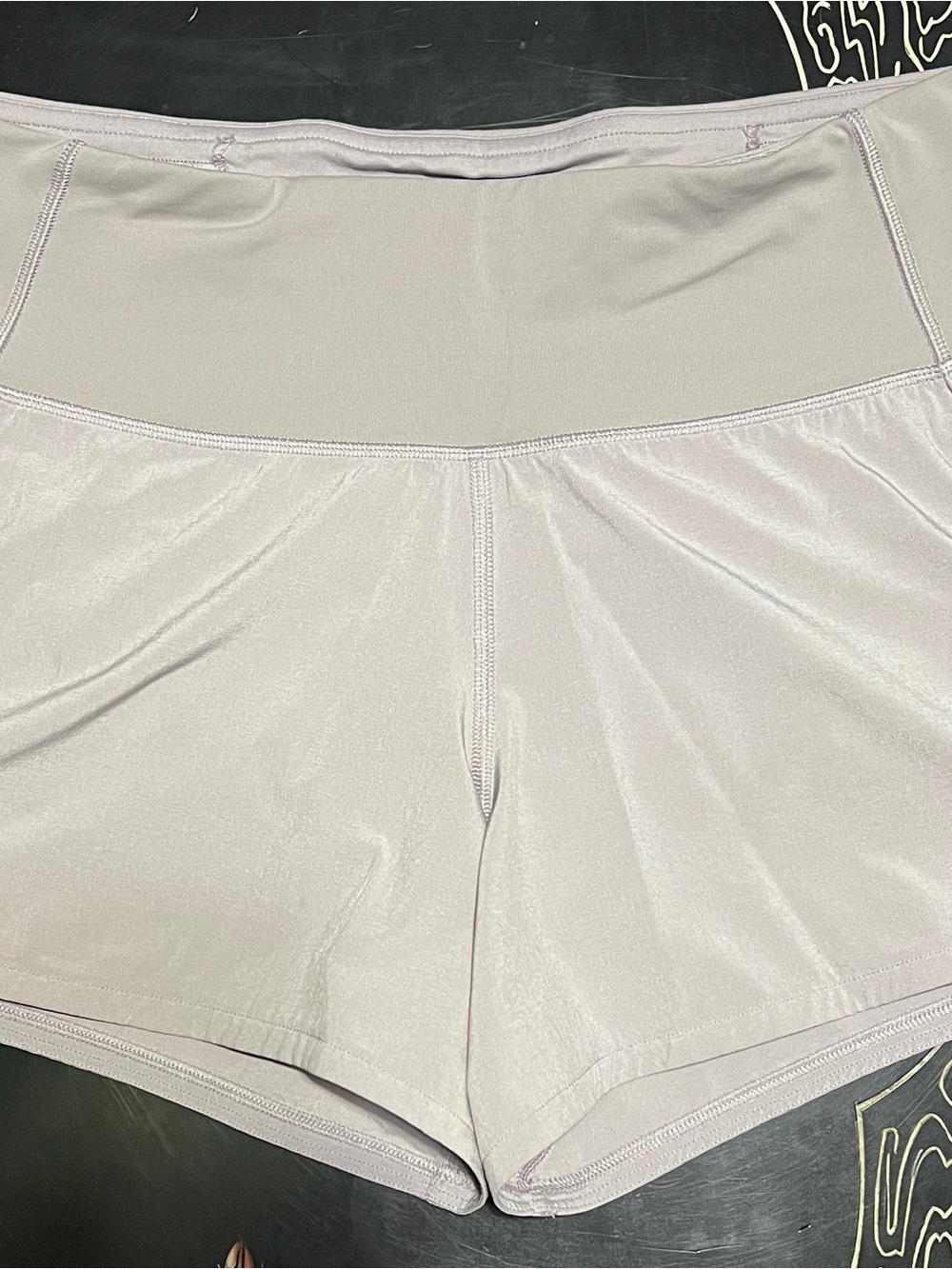 lululemon athletica Light Grey Athletic Shorts